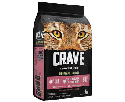 crave indoor cat food reviews