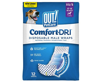 wegreeco washable male dog diapers