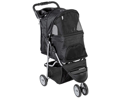 vivo three wheel pet stroller