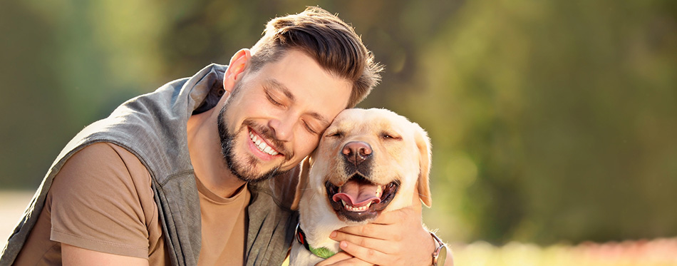 Love of the owner and his dog