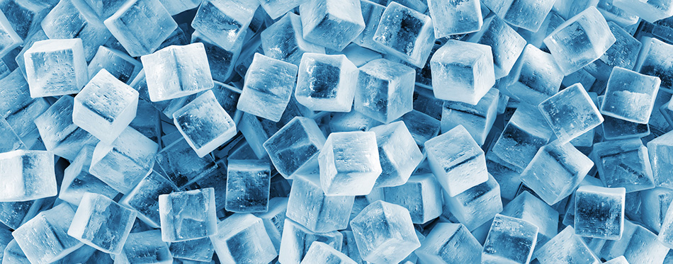 Heap of Ice Cubes