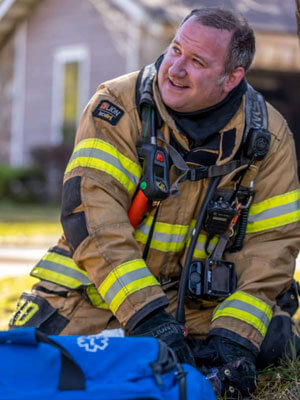 Man rescue a cat