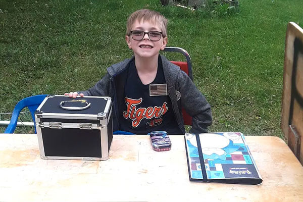 Bryson selling his Pokémon card collection