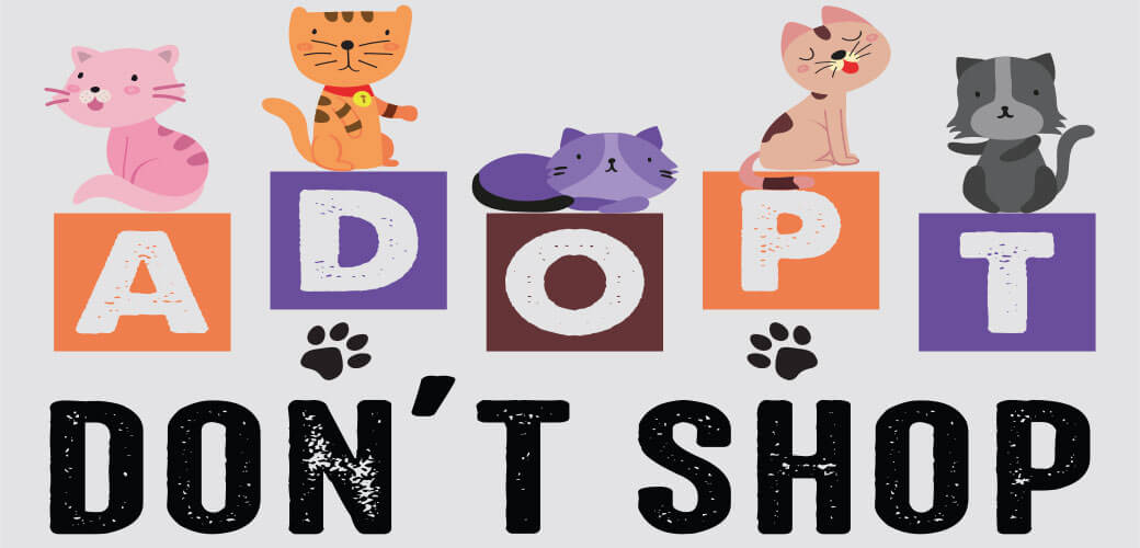 Adopt (don't shop)